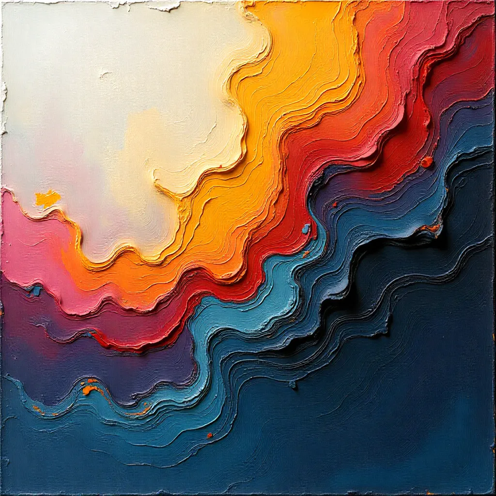 Glazing technique application process